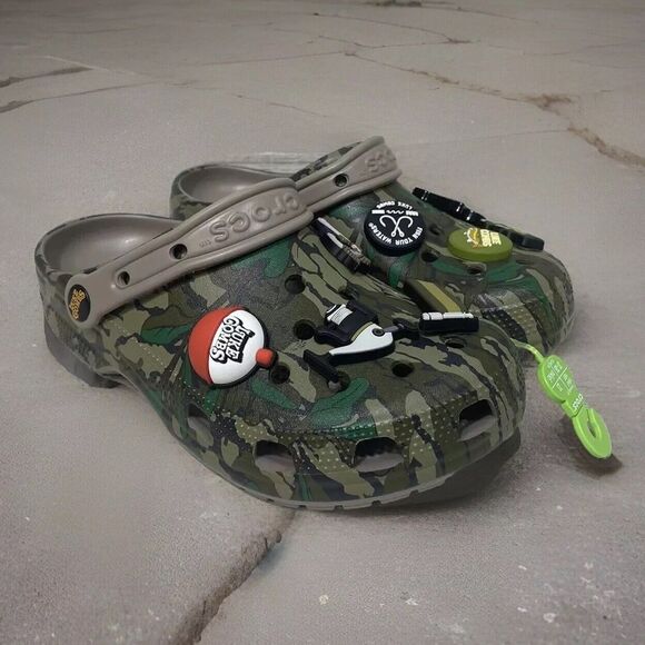 Crocs x Luke Combs Collab Bootlegger Camo Clogs Shoes Mens 5 Womens 7 LE New main image 5